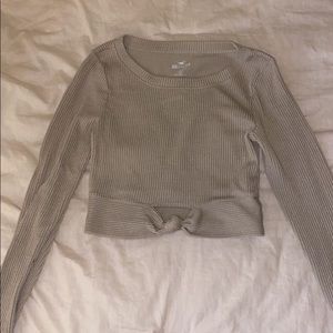 cropped sweater